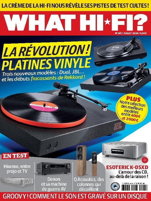 Title details for What Hifi France by MEDIARECLAME - Available